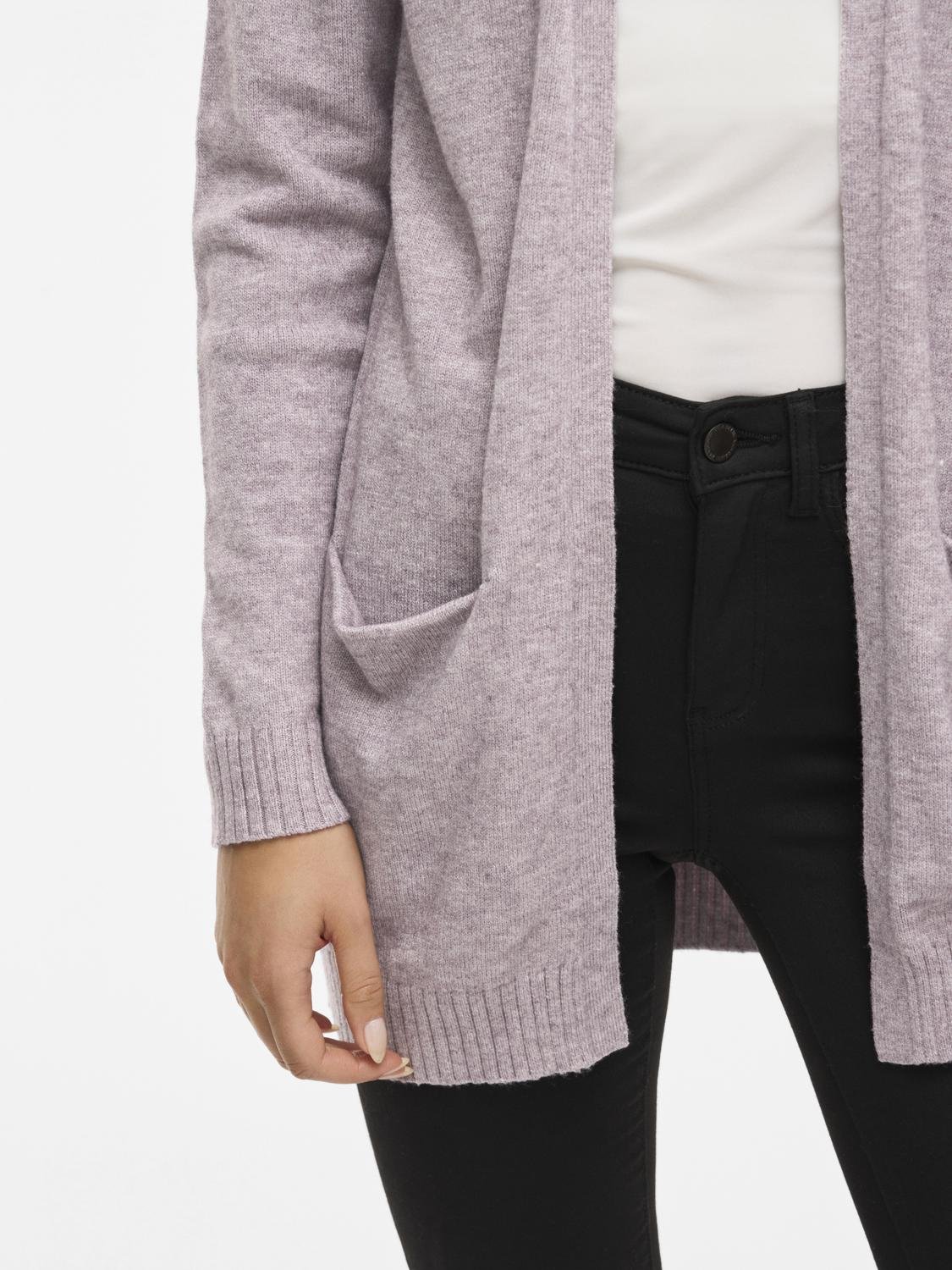 VIRIL Knit Cardigan - Toadstool - VERO MODA & VILA Bergvik